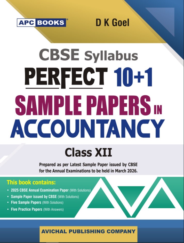 APC Books | Perfect 10 Plus 1 Sample Papers in Accountancy Class-XII